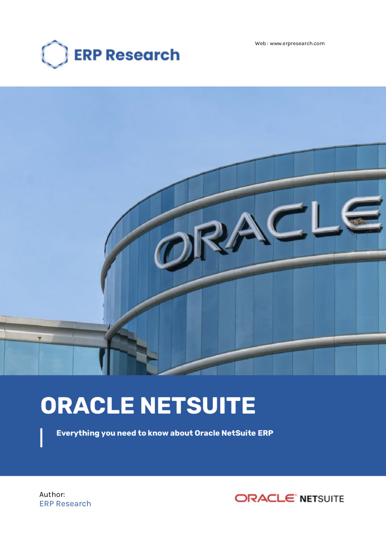 Oracle NetSuite Ebook Oracle NetSuite Ebook